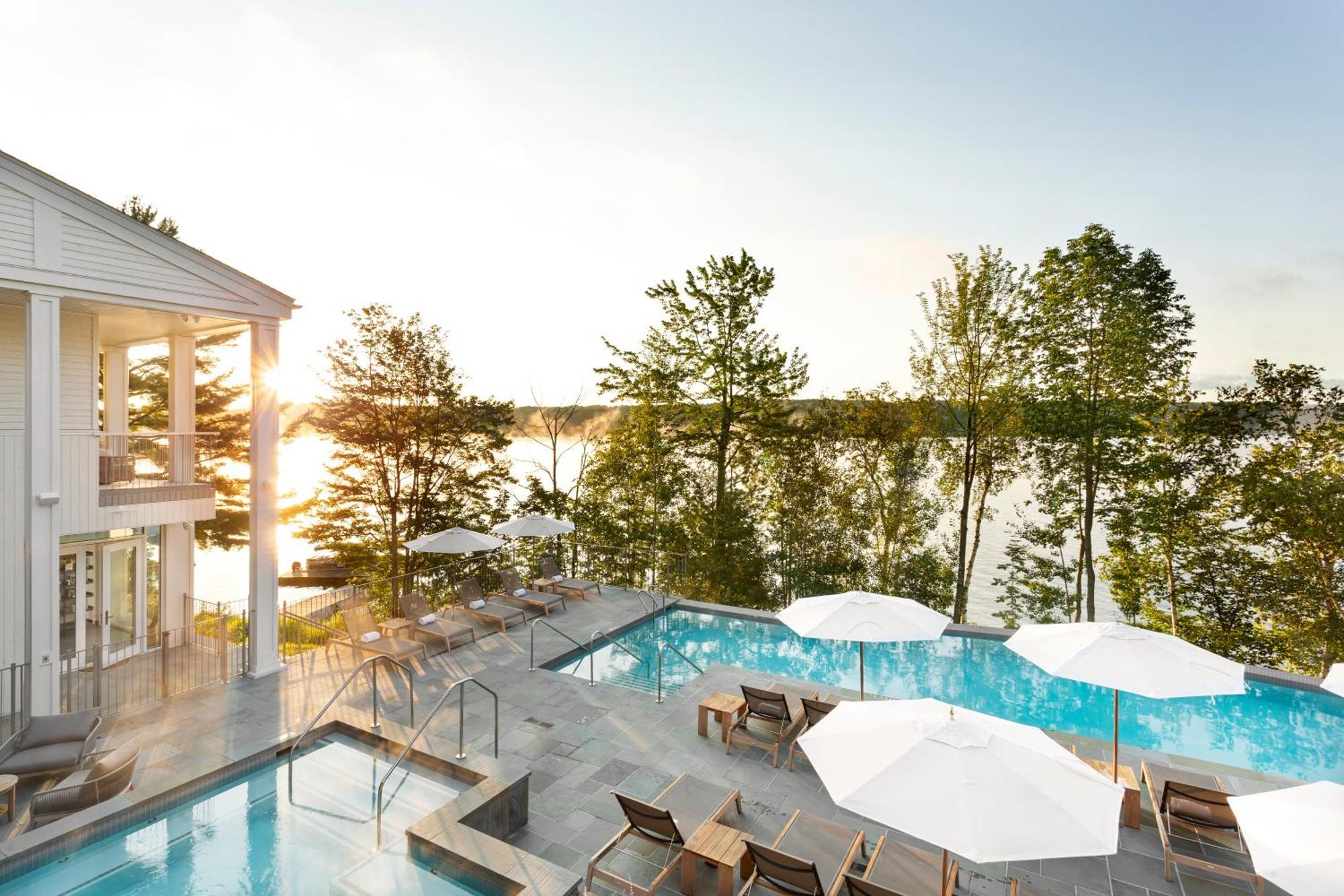 Manoir Hovey, Relais & Chateaux North Hatley Bagian luar foto
