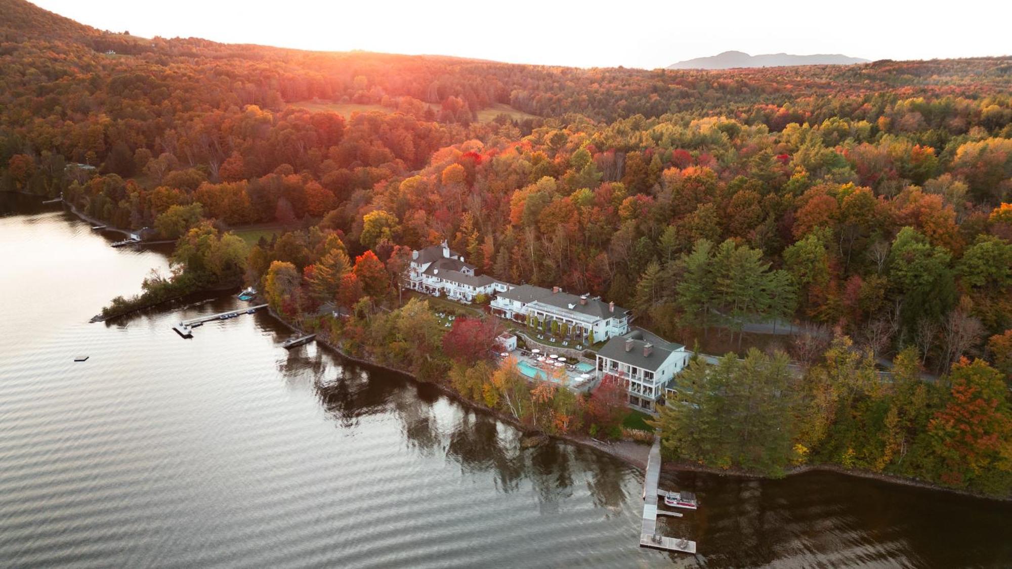 Manoir Hovey, Relais & Chateaux North Hatley Bagian luar foto