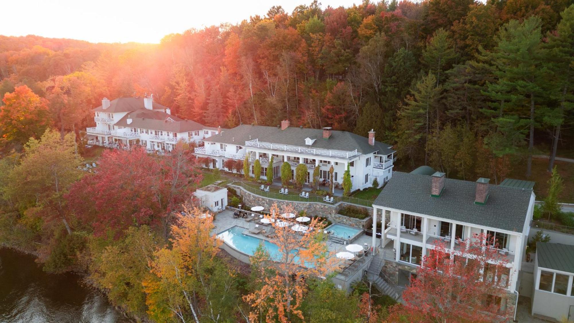 Manoir Hovey, Relais & Chateaux North Hatley Bagian luar foto