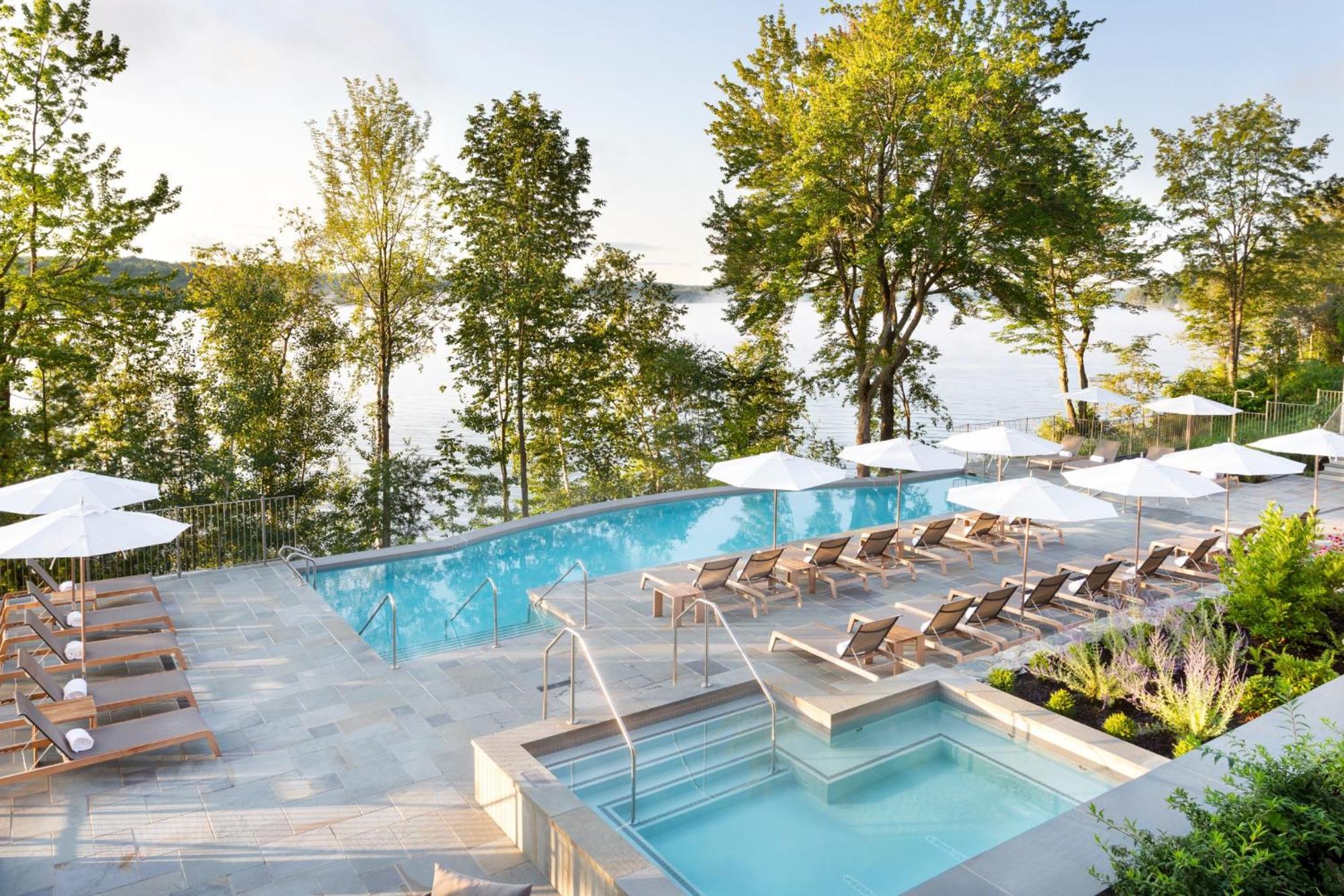 Manoir Hovey, Relais & Chateaux North Hatley Bagian luar foto