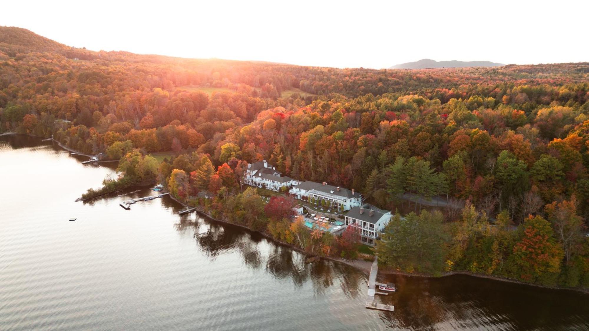 Manoir Hovey, Relais & Chateaux North Hatley Bagian luar foto